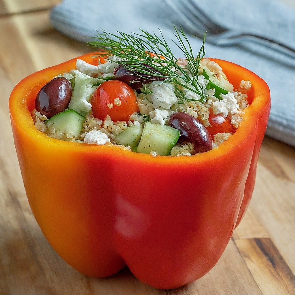 healthy mock greek salad recipe