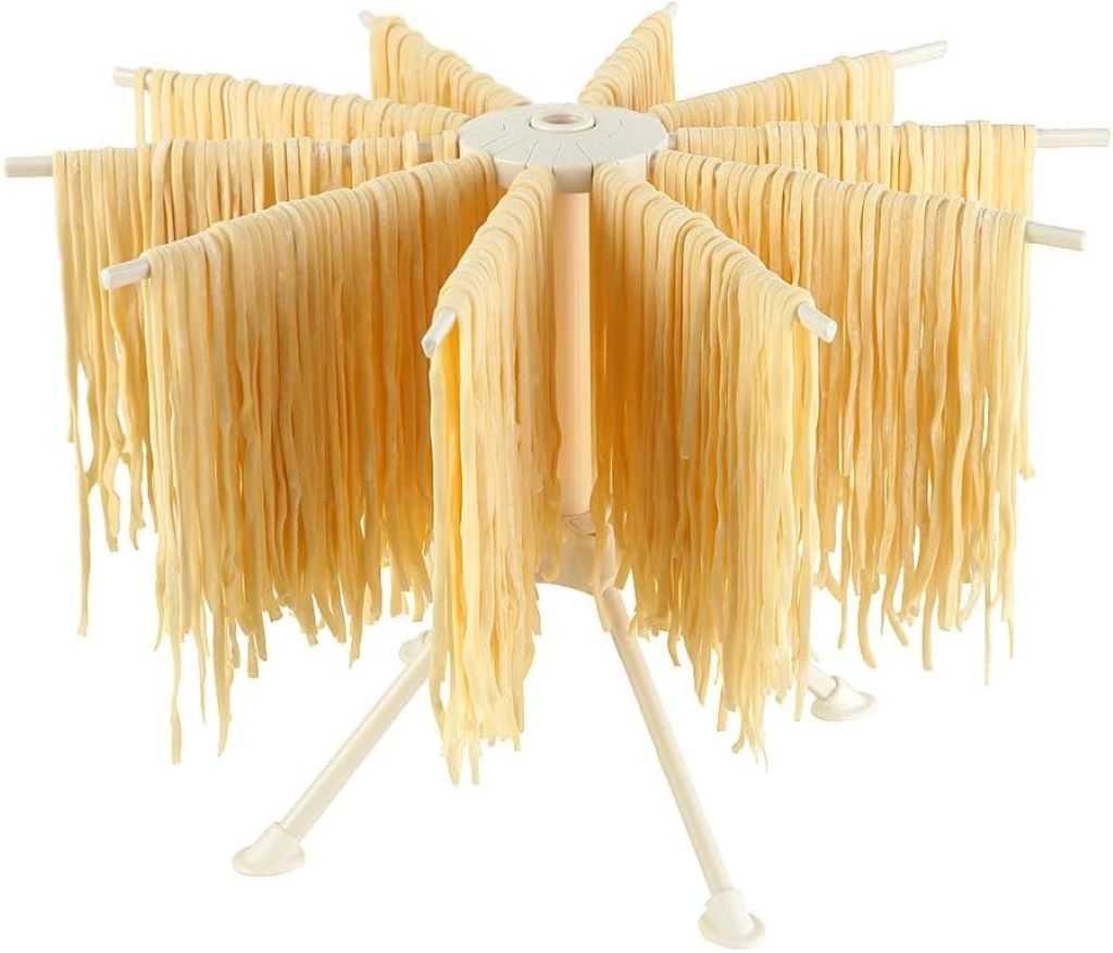 Foldable noodle stand for drying homemade pasta by Ourokhome.