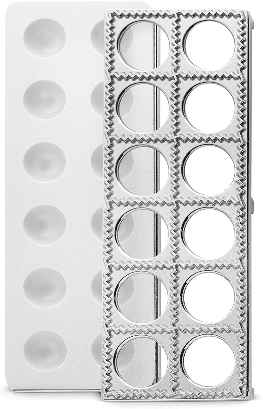 Bellemain Ravioli Maker Press 12-count kit for dumplings, pierogi, and ravioli