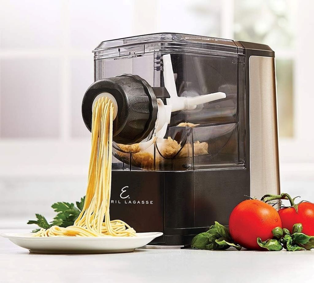 Homemade pasta made easy with Emeril Lagasse Pasta Maker in black