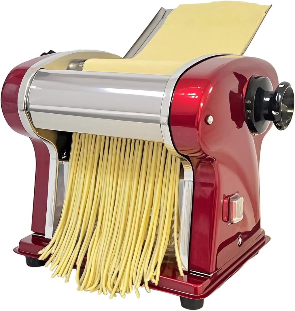 SHILINTONG Electric Pasta Maker with 2.5mm cutter for home and commercial use