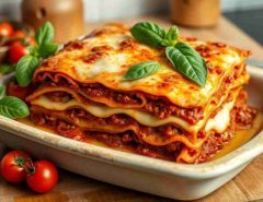 Assortment of Italy’s most famous pasta dishes representing traditional cuisine.