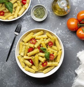 KooK large 40oz white bowls, ceramic, microwave and dishwasher safe, versatile for serving soups, salads, and pasta.
