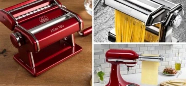 Home cook troubleshooting brand-specific pasta maker problems in the kitchen.