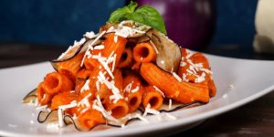 Unique Asian-inspired pasta dishes blending Italian and Asian culinary styles.