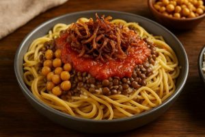 Variety of global pasta recipes representing diverse flavors and cuisines.