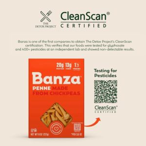 Healthy Banza Rotini pasta, gluten-free and protein-packed