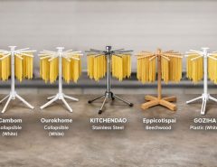 Best pasta drying racks 2026: quick-setup, easy-cleaning, collapsible noodle hangers for home kitchens