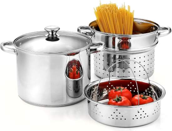 Cook N Home 8 Quart Pasta Cooker