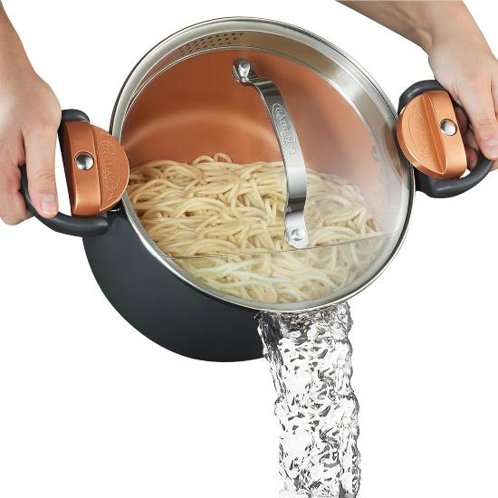 Gotham Steel 5 Quart Multipurpose Pasta Pot