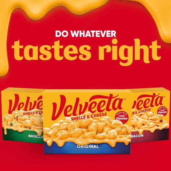 Velveeta Shells & Cheese Original Shell Pasta & Cheese Sauce, 12 oz Box