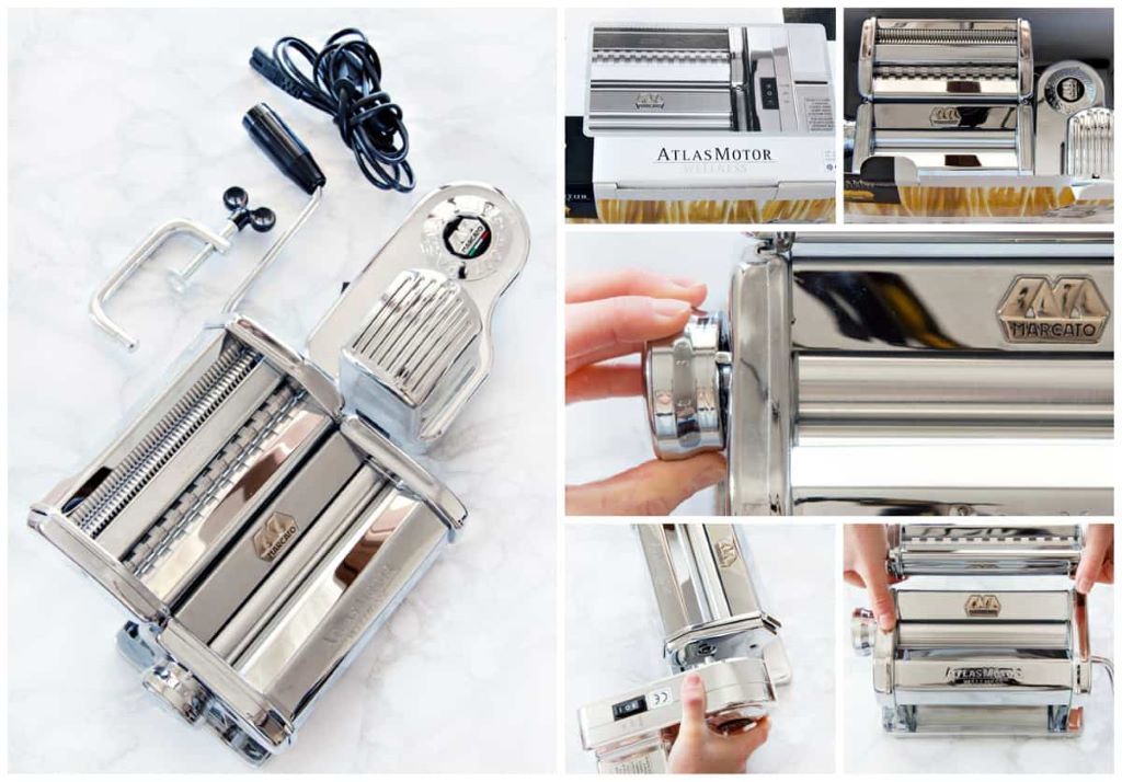 Marcato pasta machine stored safely after cleaning for long-lasting performance