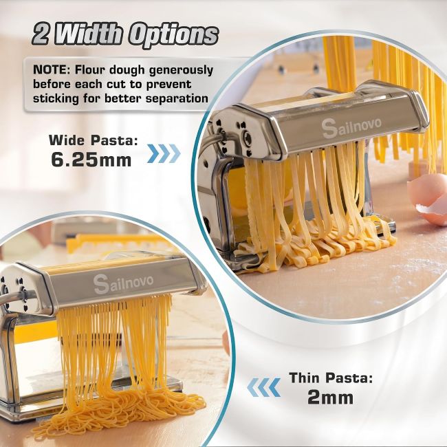 Best Sailnovo pasta machine for Colorado home cooks