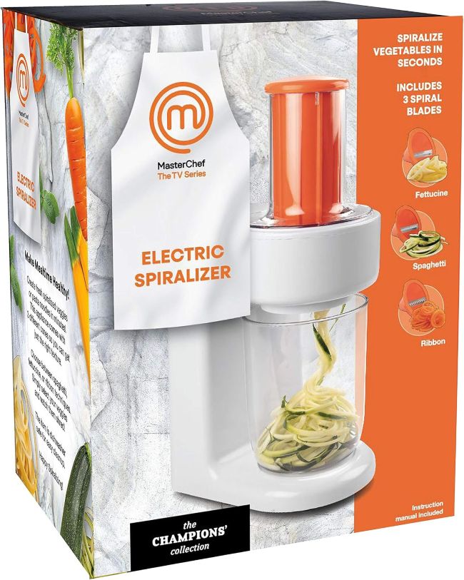 MasterChef Spiralizer for making vegetable noodles and spirals