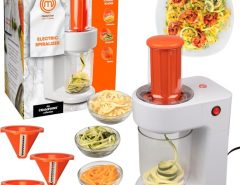 MasterChef Electric Spiralizer for vegetable preparation