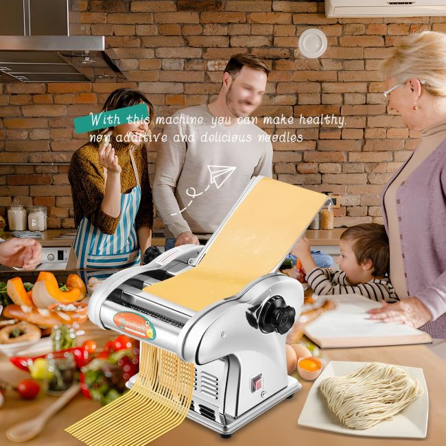 Newhai Pasta Maker with dough rolling and cutting functions