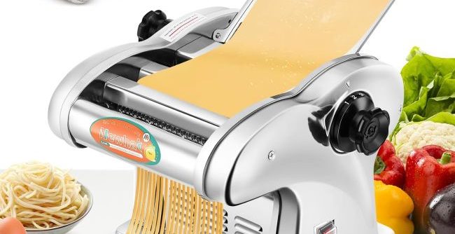 Newhai Electric Pasta Maker with adjustable thickness settings